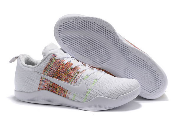 Nike Flyknit Kobe 11 Shoes All White France